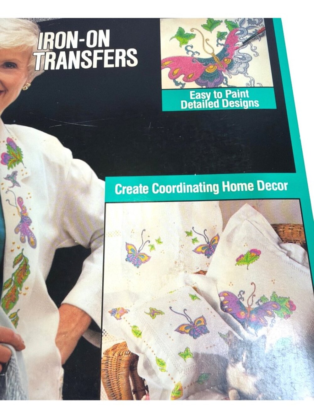 VTG 1992 Tulip Big Easy Iron-On Fabric Transfers GIANT Paint Craft Lot Set of 4 - Picture 13 of 16